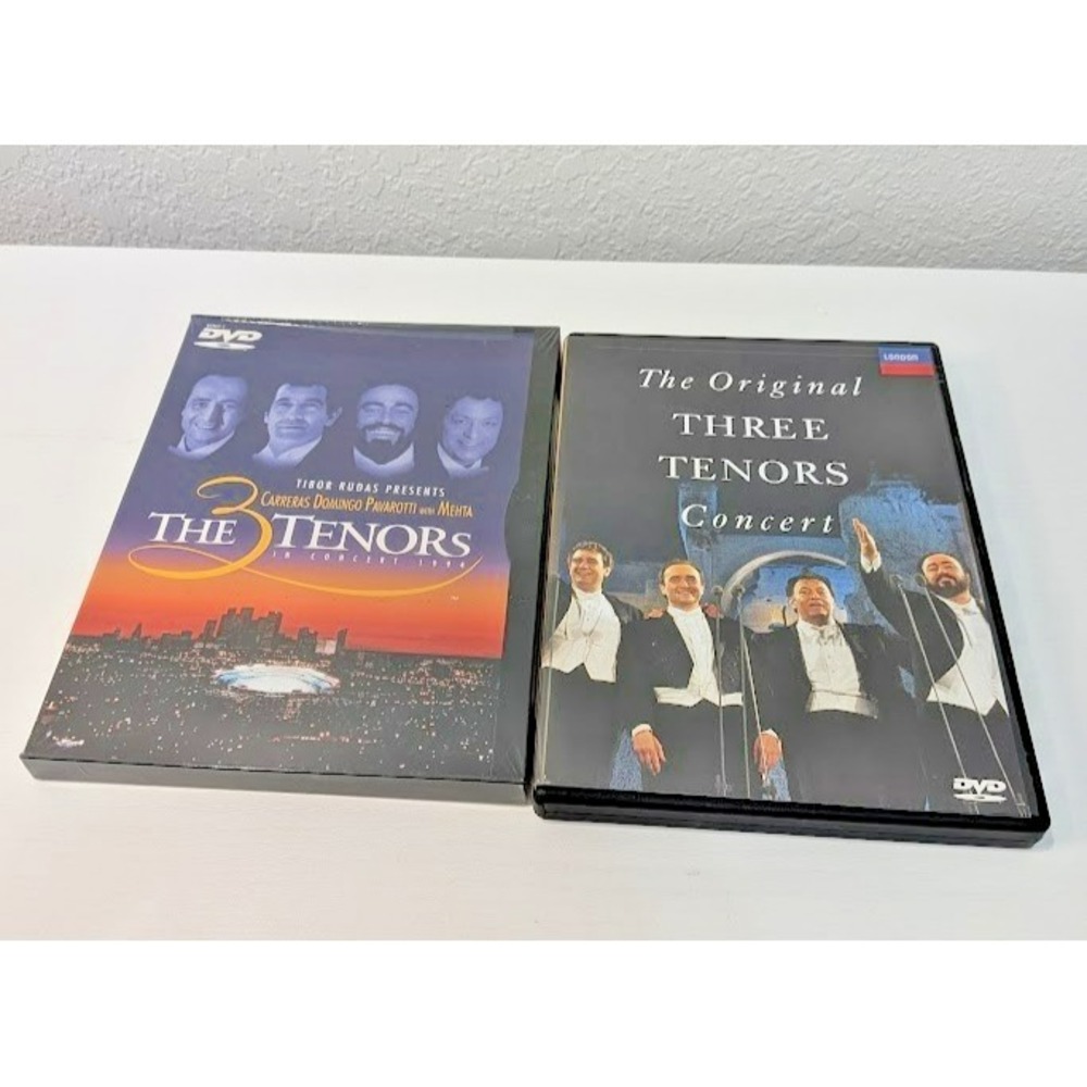 The Three Tenors in Concert 1994 And The Original Thre Tenors Concert DVD NEW